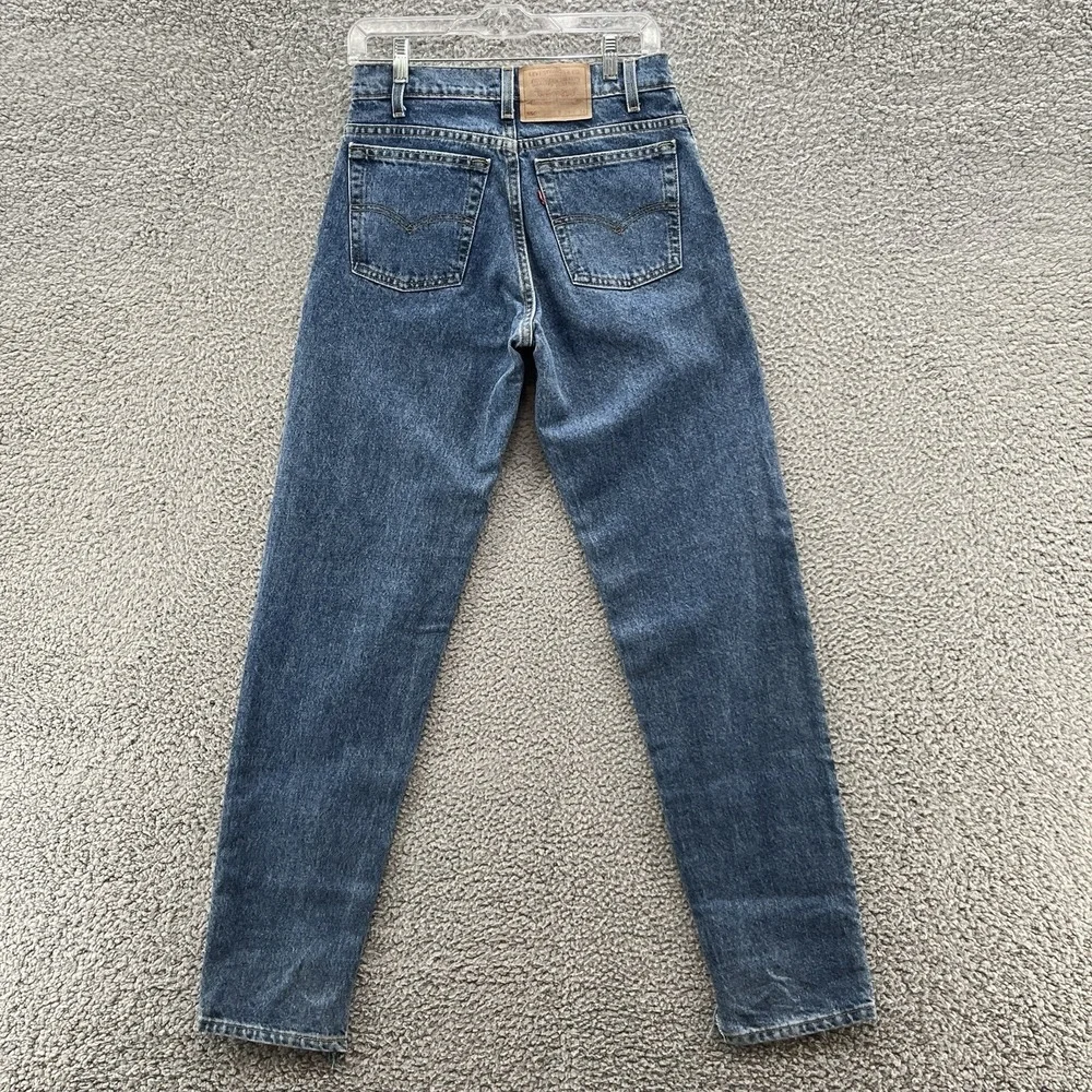 VTG 90s Levis 550 Jeans Mens Measures 28X33 Blue Relaxed Taper‎ USA Denim
